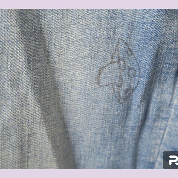 American Eagle Outfitters next level stretch skinny kick in blue size 6. - Picture 6 of 10